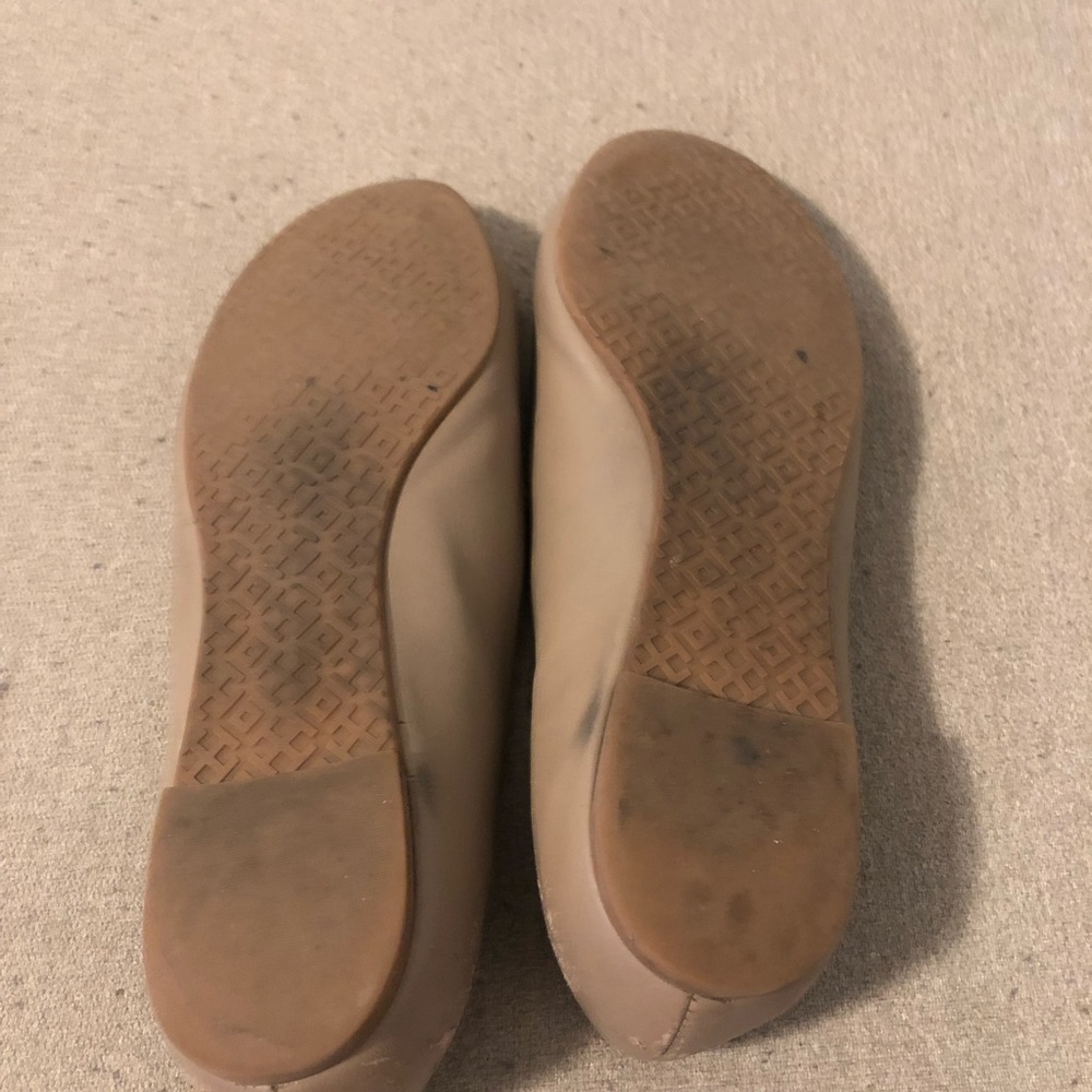 Tory Burch French Grey Flat 8.5 - Picture 2 of 4